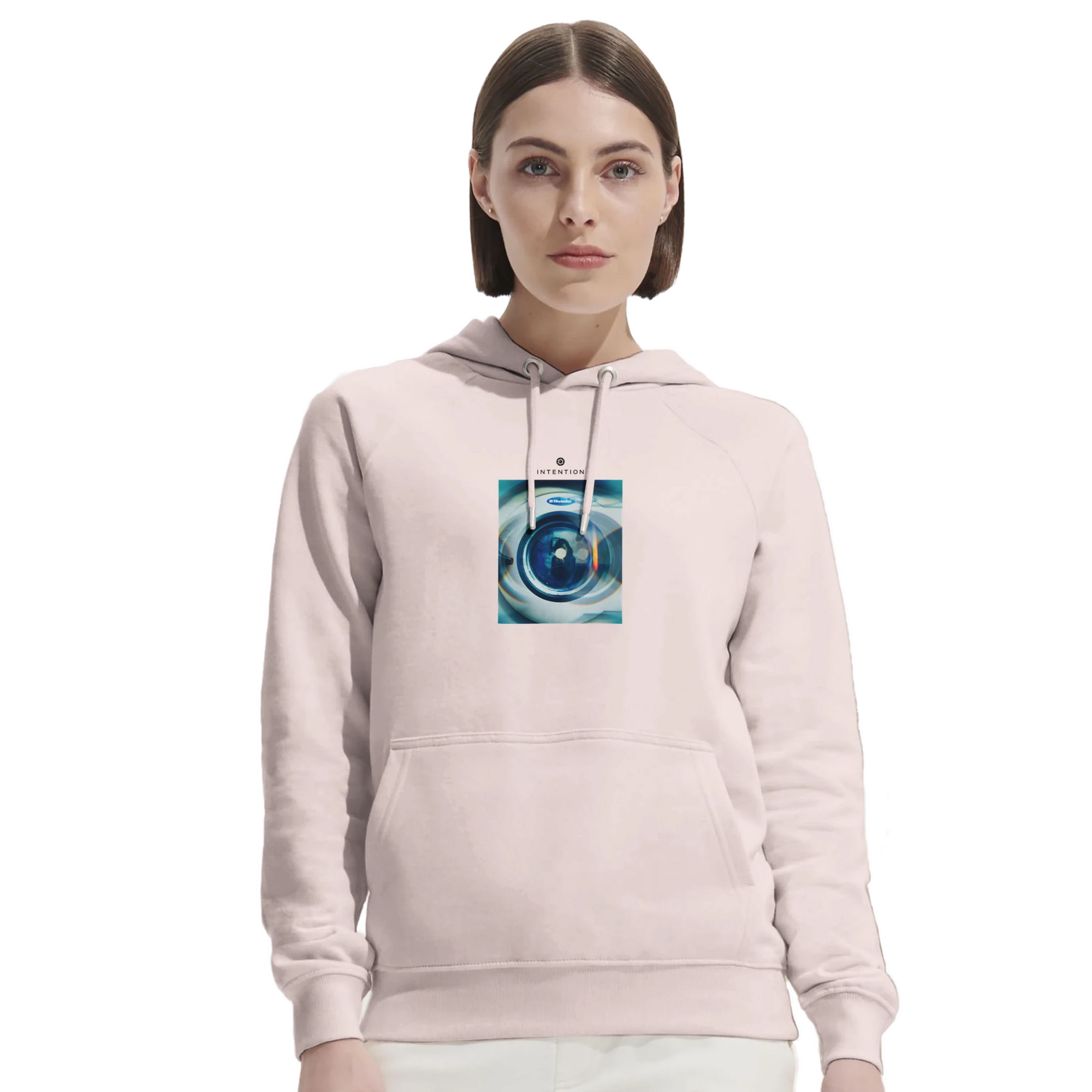 Real - "Around and Around" Hoodie Pale Pink XS 23