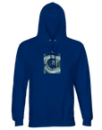 Real - "Around and Around" Hoodie Royal Blue XS 1