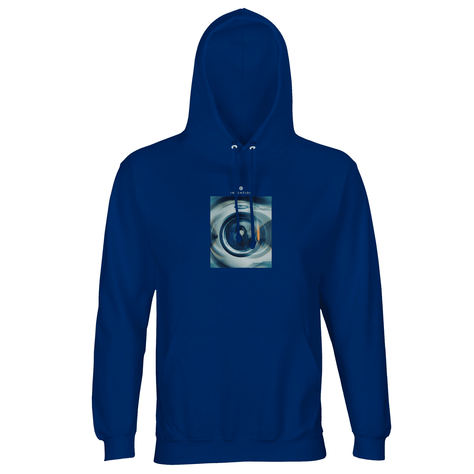 Real - "Around and Around" Hoodie Royal Blue XS 1