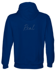 Real - "Around and Around" Hoodie Royal Blue XS 2