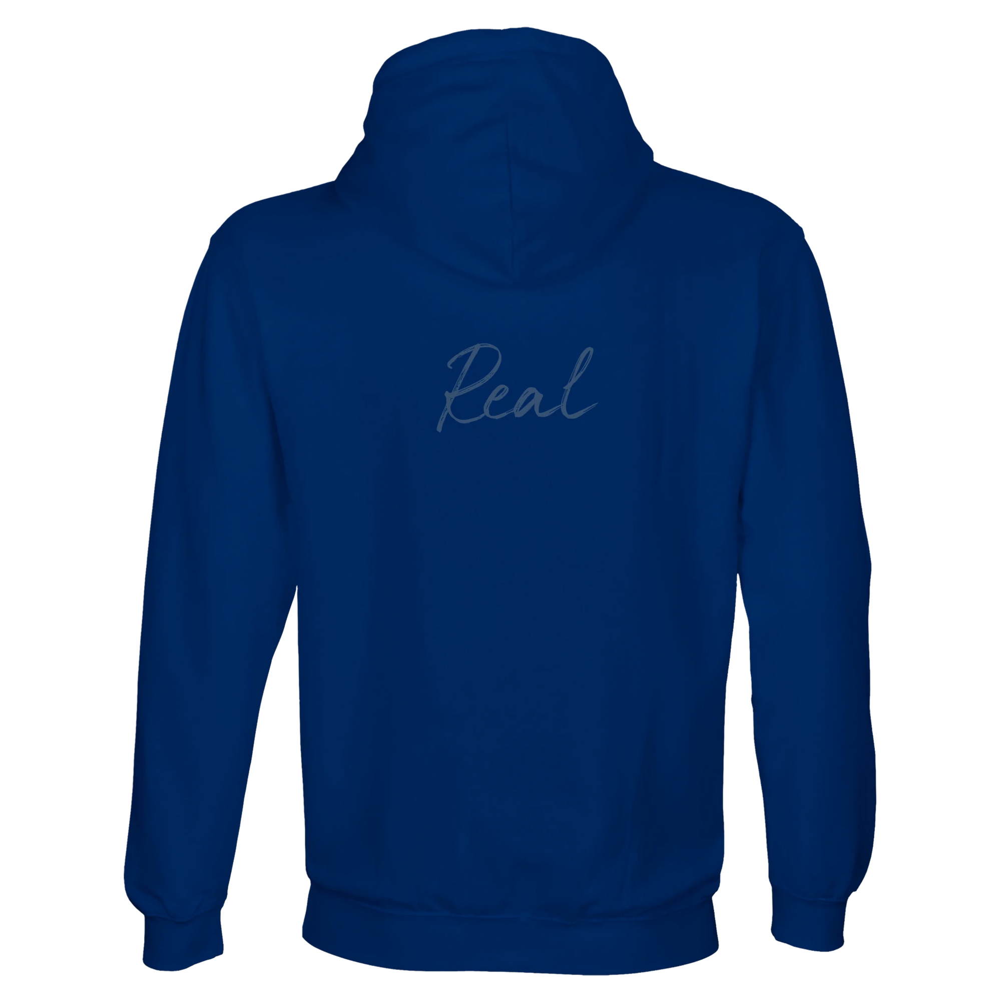 Real - "Around and Around" Hoodie Royal Blue XS 2