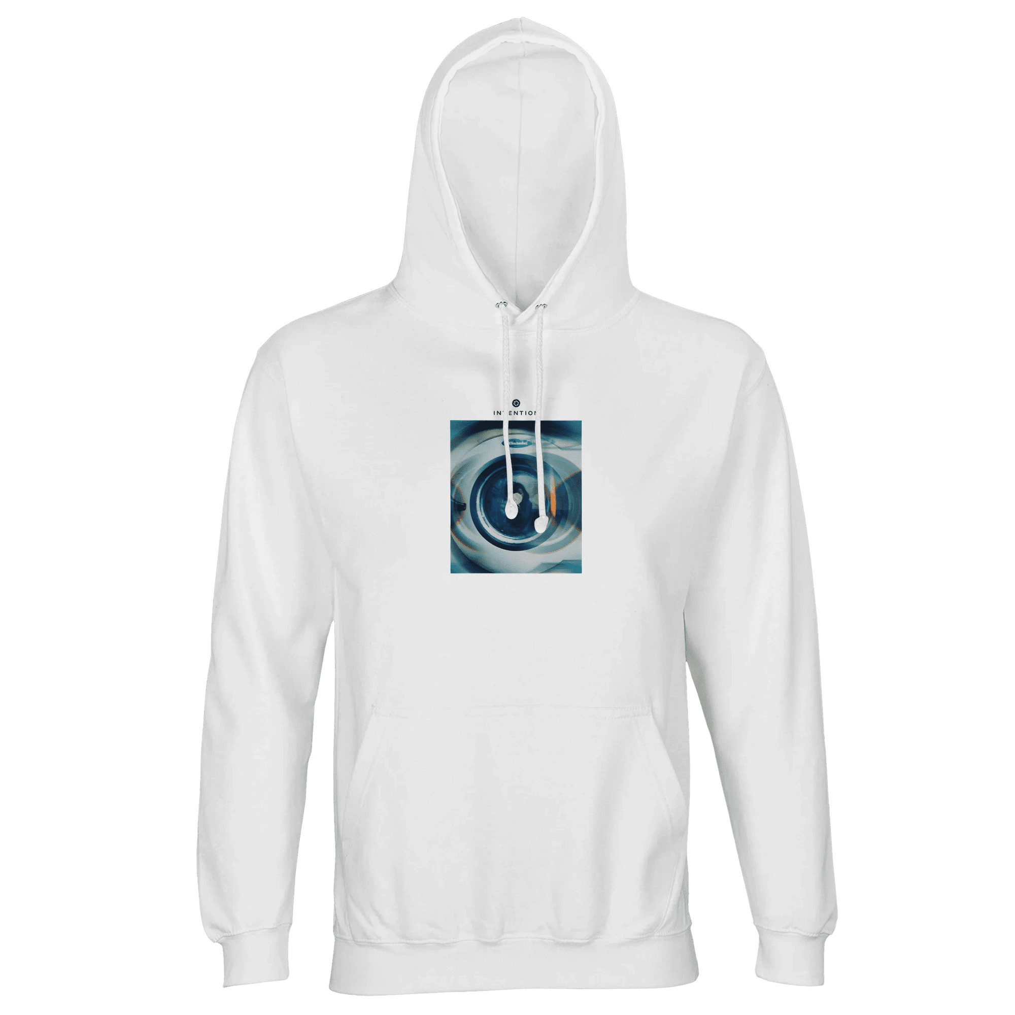 Real - "Around and Around" Hoodie White XS 1