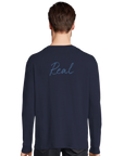 Real - "Around and Around" Long sleeve French Navy XS 4