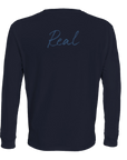 Real - "Around and Around" Long sleeve French Navy XS 2
