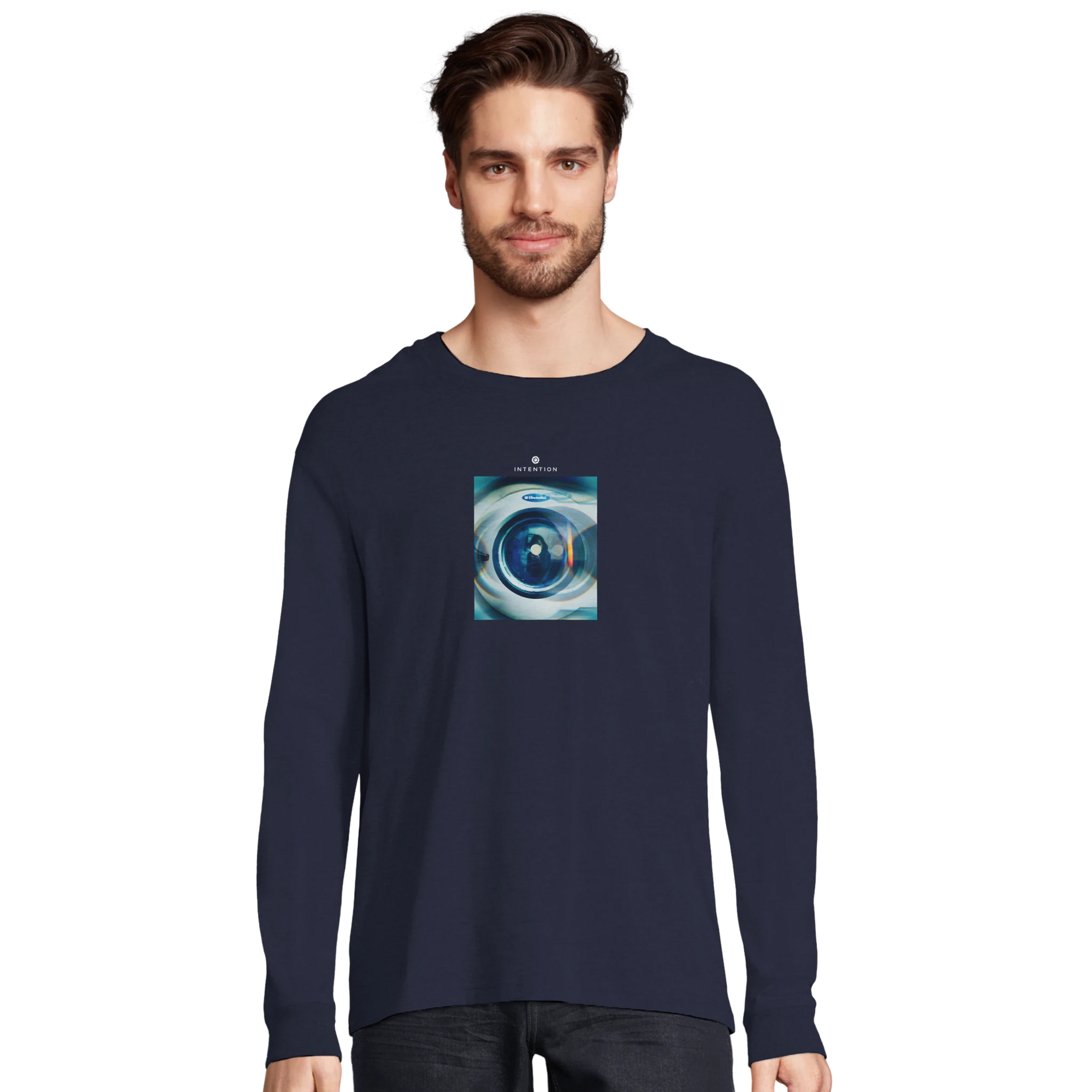 Real - "Around and Around" Long sleeve French Navy XS 3