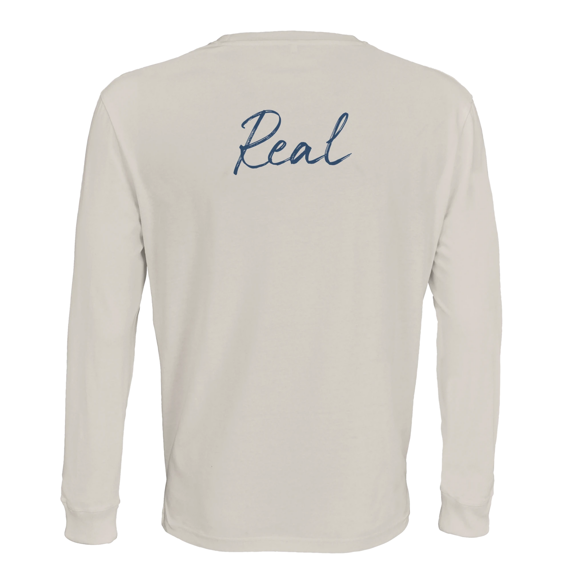 Real - "Around and Around" Long sleeve Off White XS 2