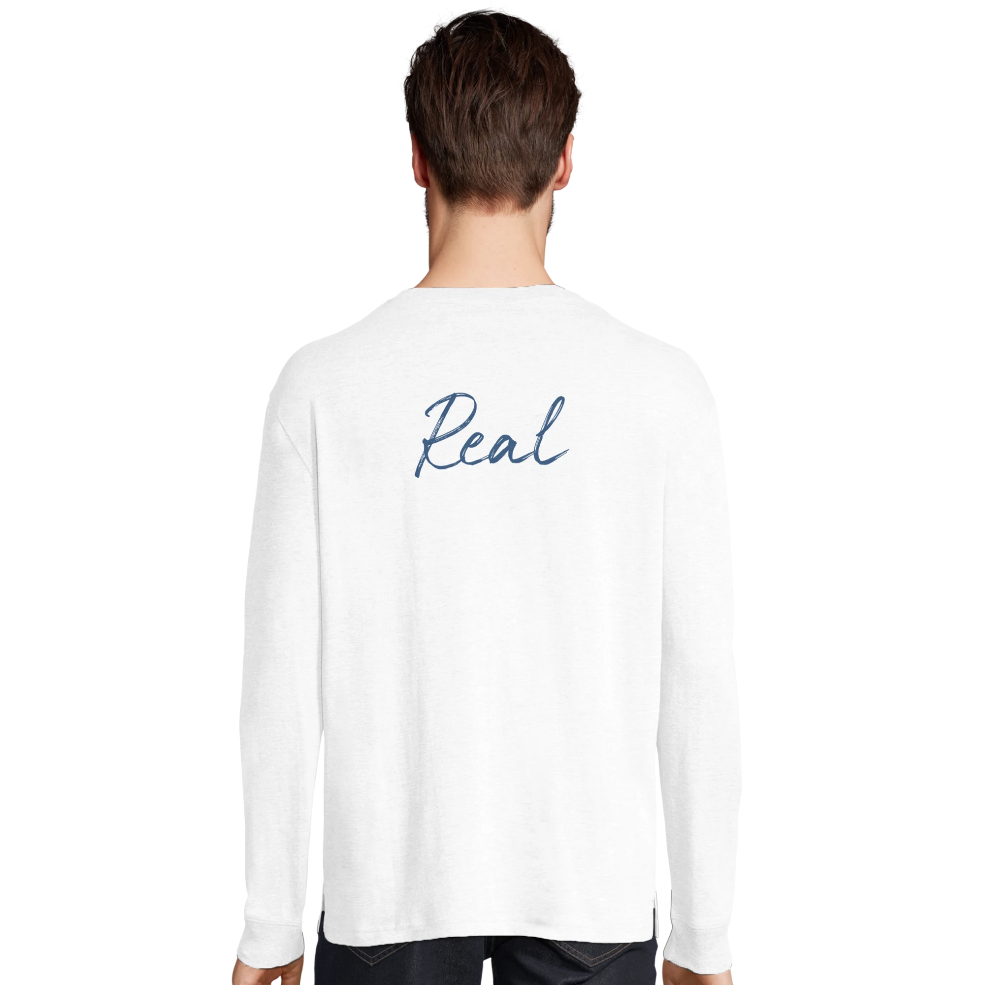 Real - "Around and Around" Long sleeve White XS 4