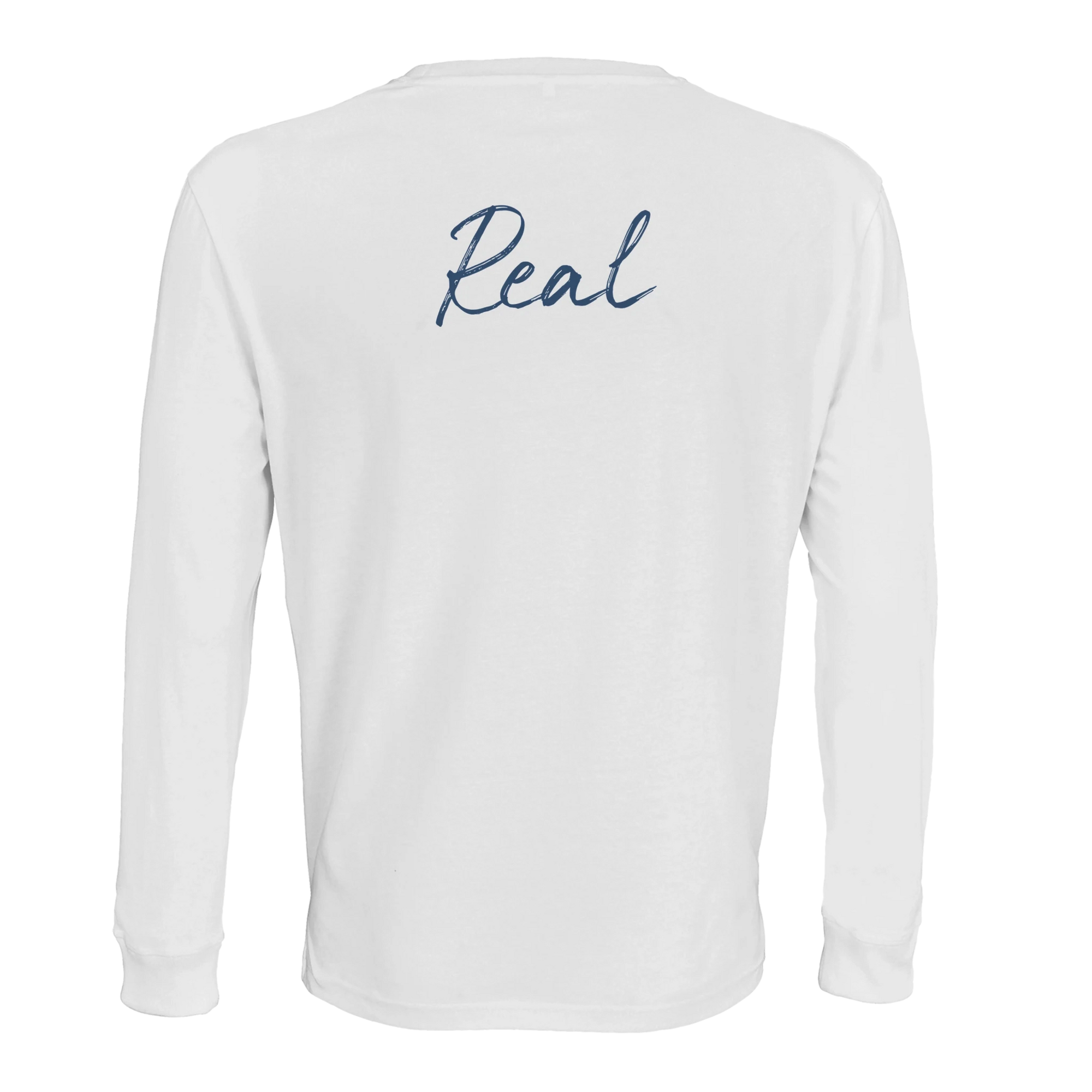 Real - "Around and Around" Long sleeve White XS 2