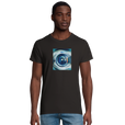 Real - "Around and Around" T-shirt Deep Black 4