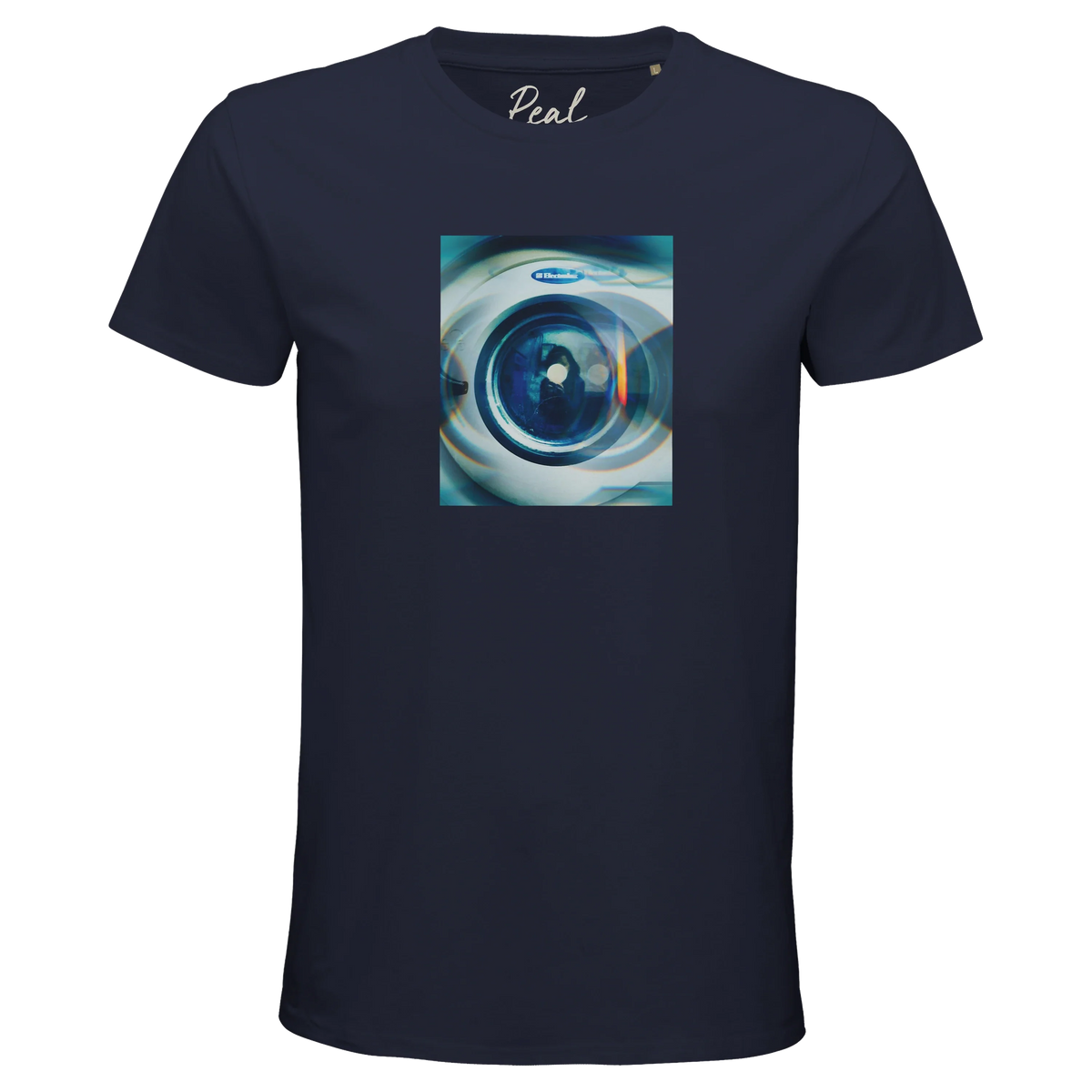 Real - "Around and Around" T-shirt French Navy 1