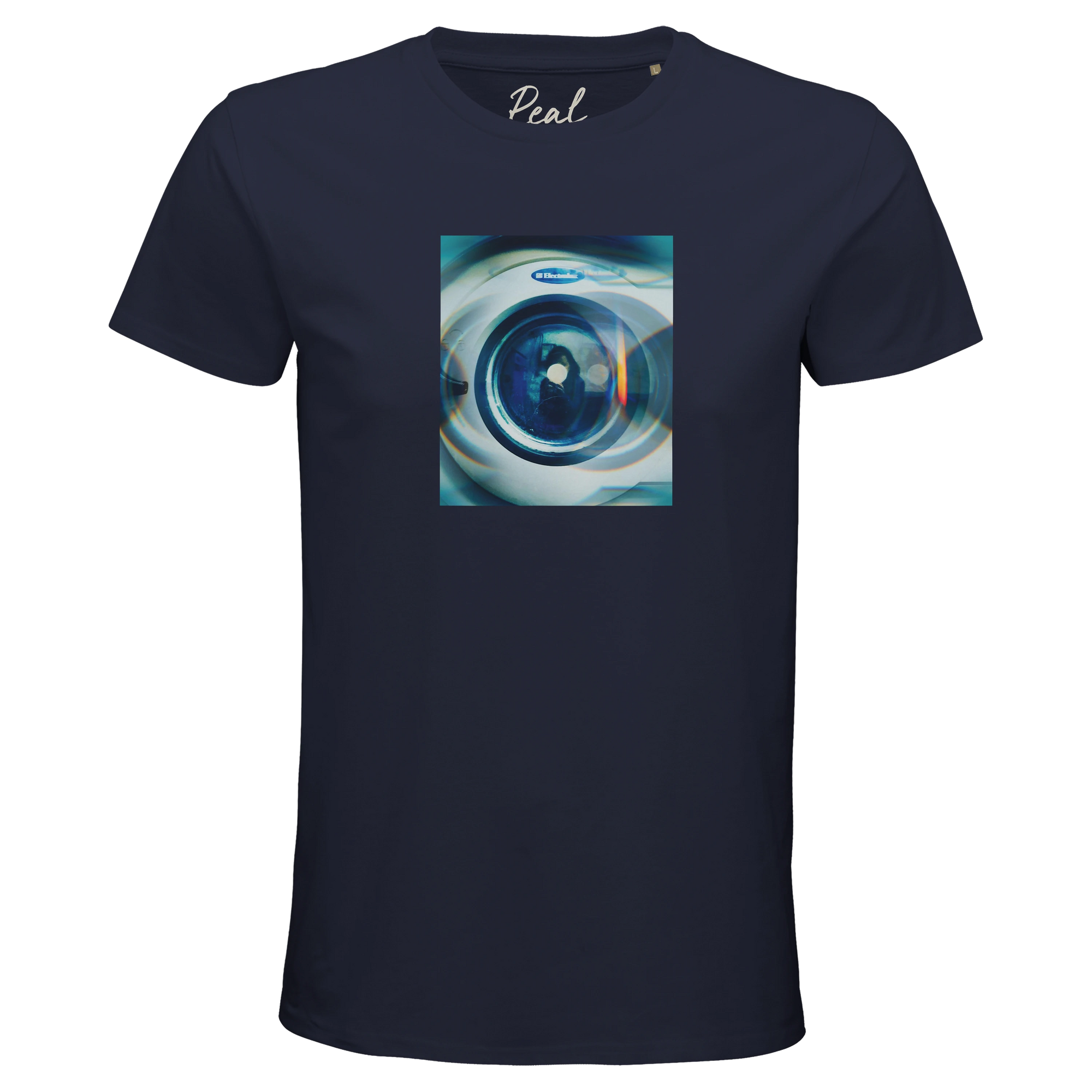 Real - "Around and Around" T-shirt French Navy 1