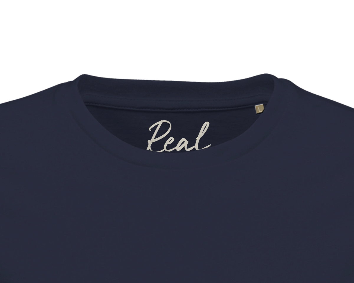 Real - "Around and Around" T-shirt French Navy 2