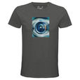 Real - "Around and Around" T-shirt Grey Melange 1