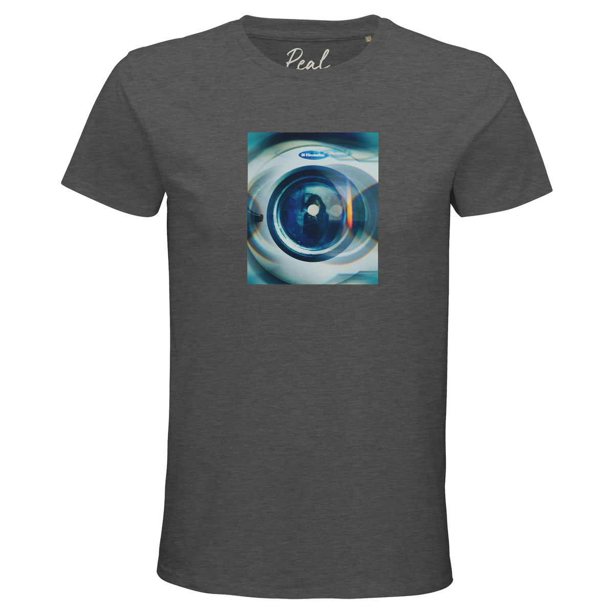 Real - "Around and Around" T-shirt Grey Melange 1