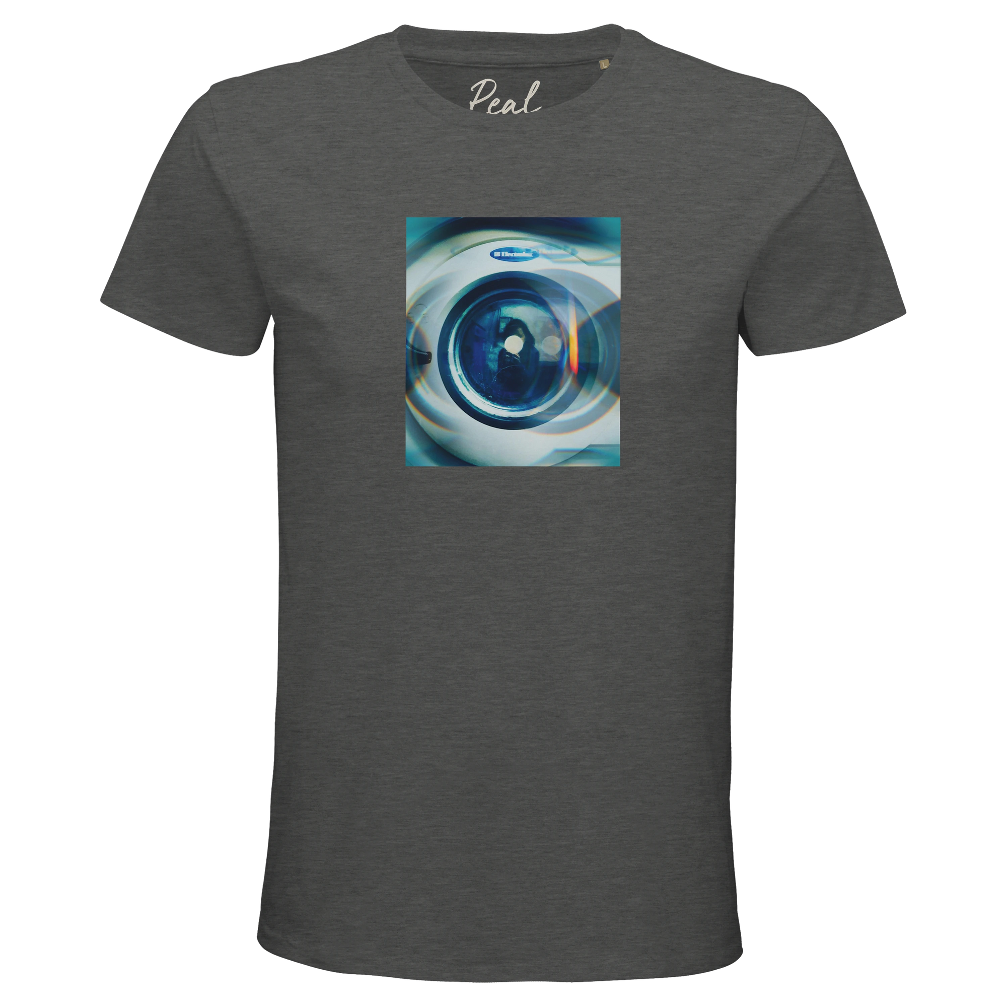 Real - "Around and Around" T-shirt Grey Melange 1