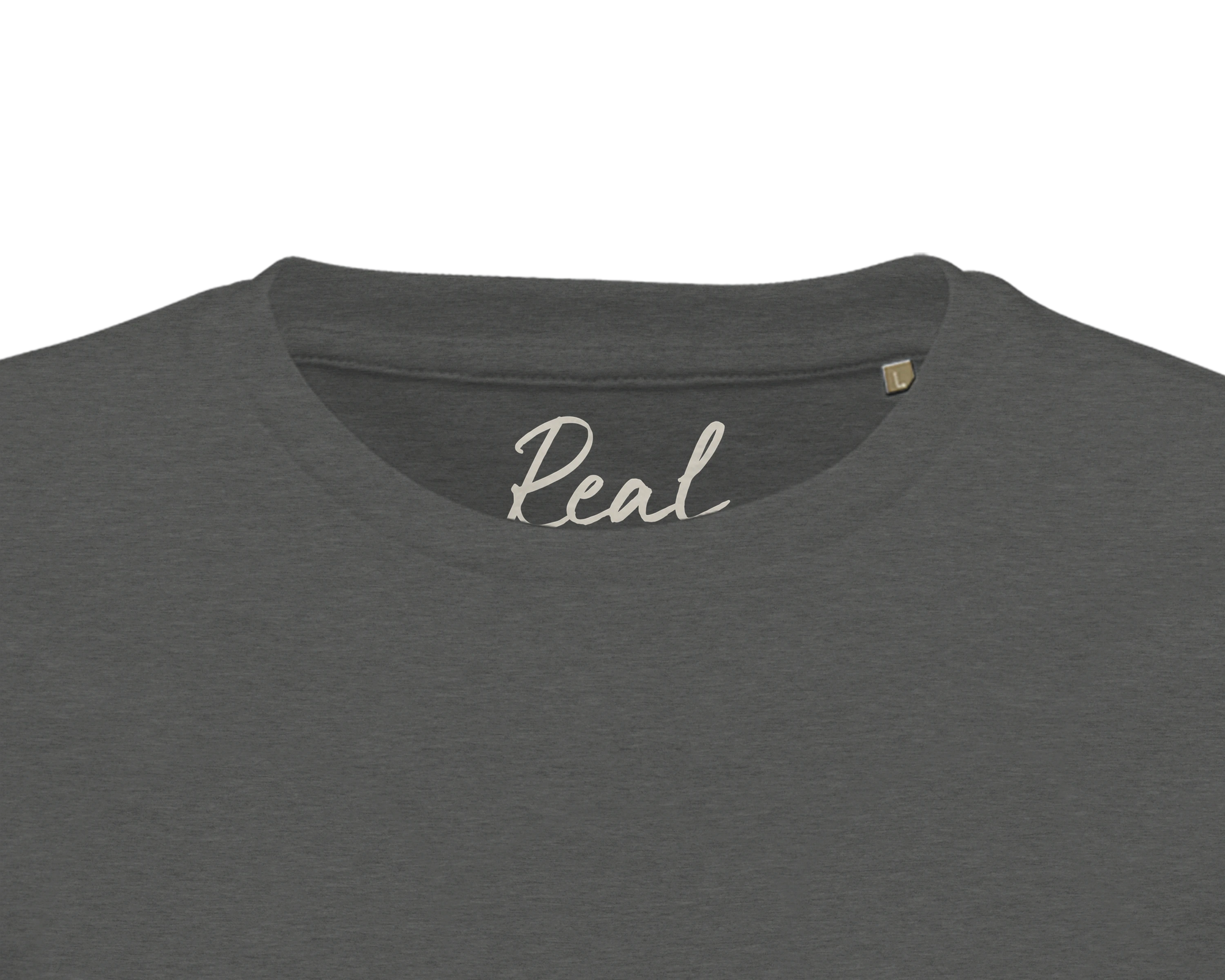 Real - "Around and Around" T-shirt Grey Melange 2