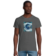 Real - "Around and Around" T-shirt Grey Melange 4