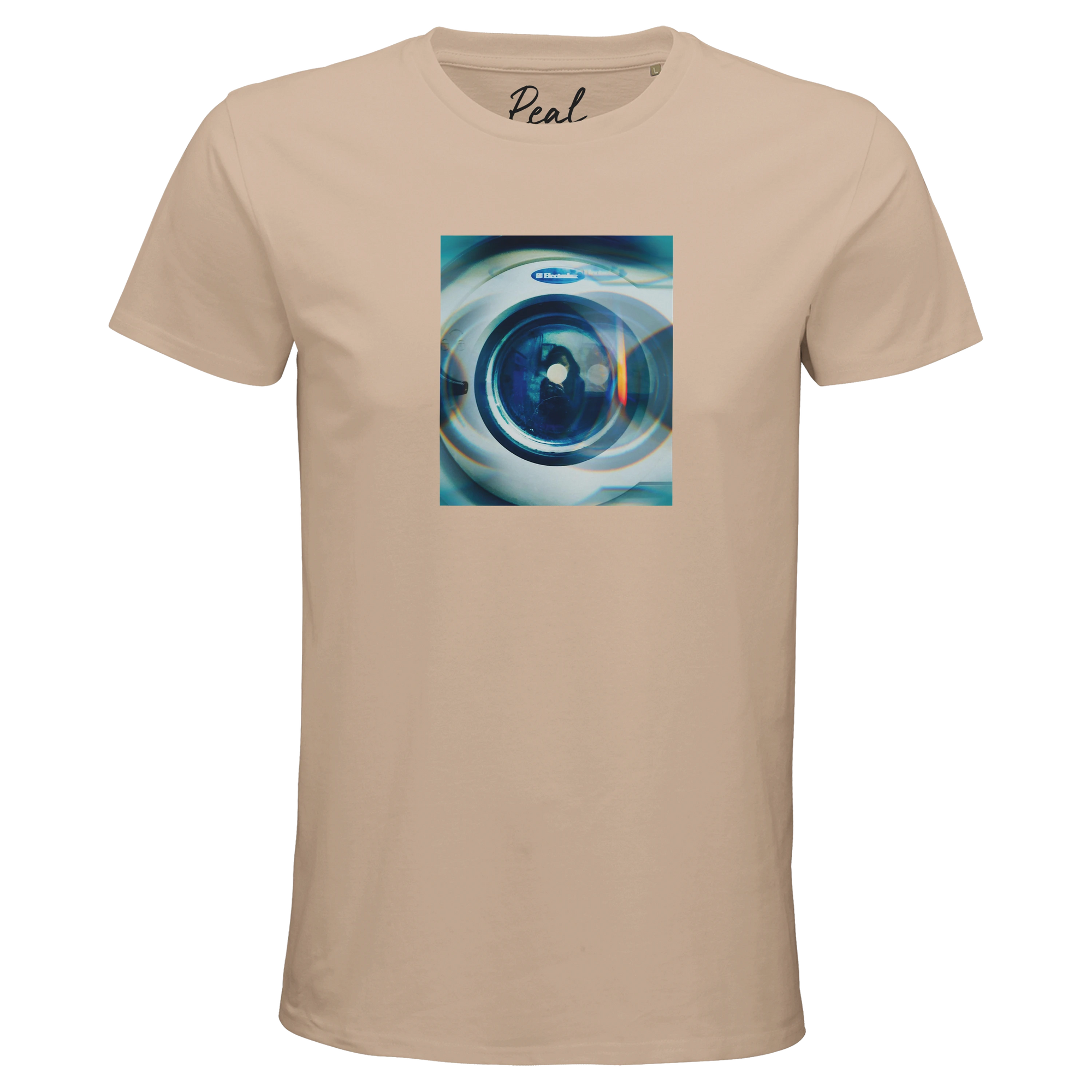 Real - "Around and Around" T-shirt Khaki 1