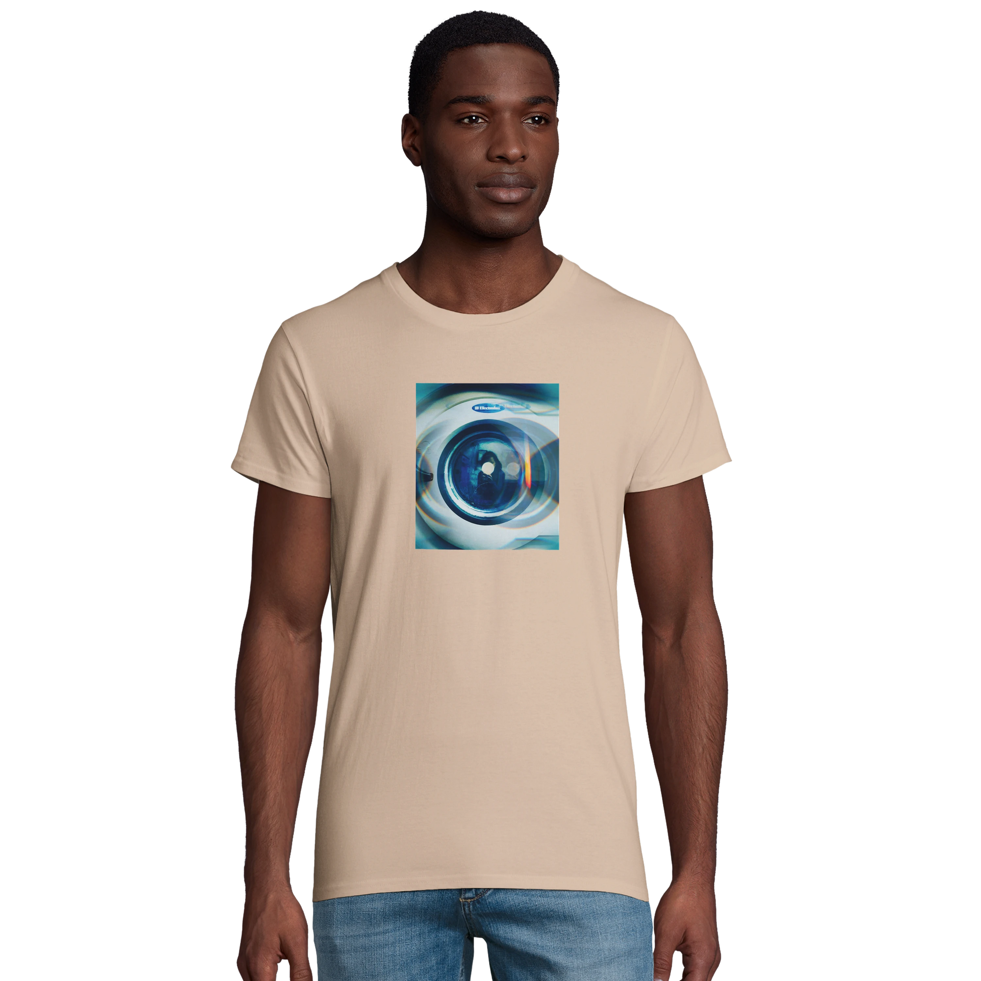 Real - "Around and Around" T-shirt Khaki 4