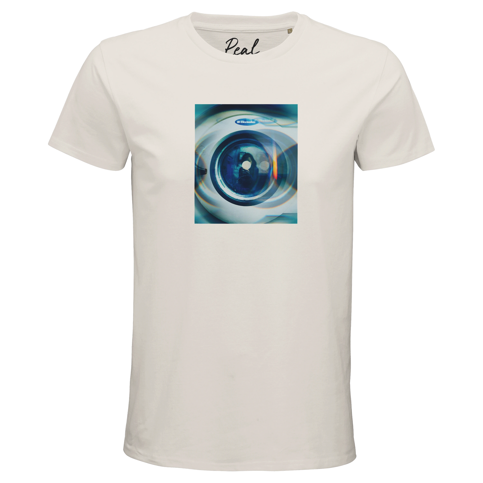 Real - "Around and Around" T-shirt Off White 1