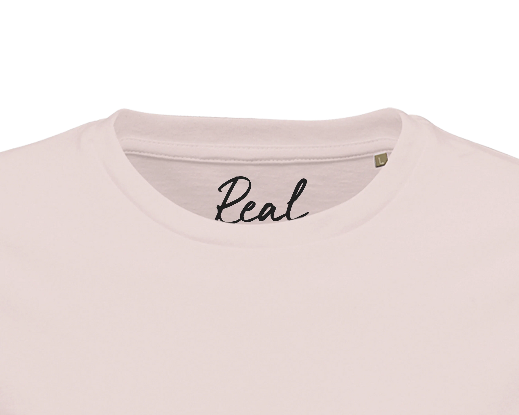 Real - "Around and Around" T-shirt Pale Pink 2