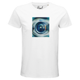 Real - "Around and Around" T-shirt White 1