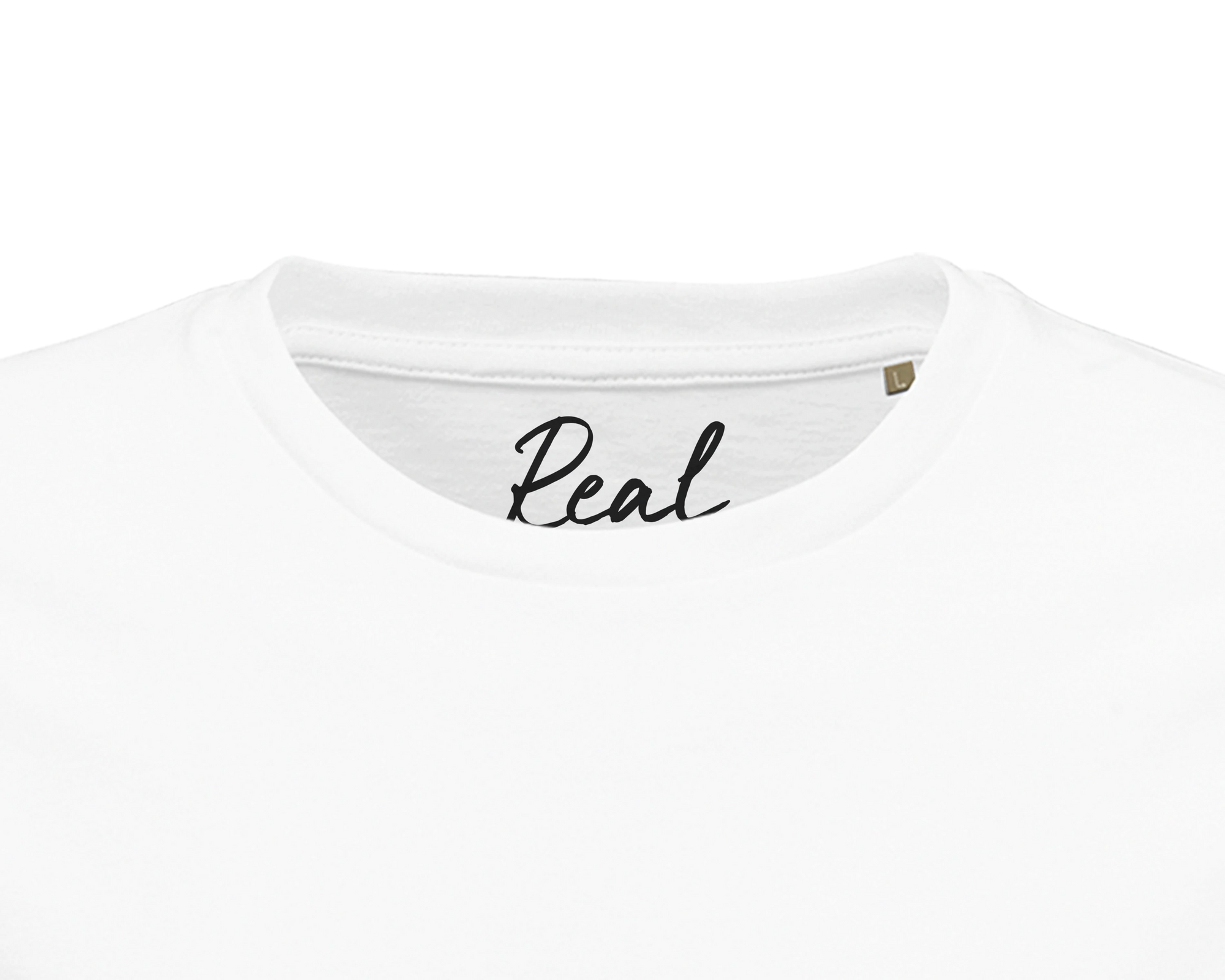 Real - "Around and Around" T-shirt White 2