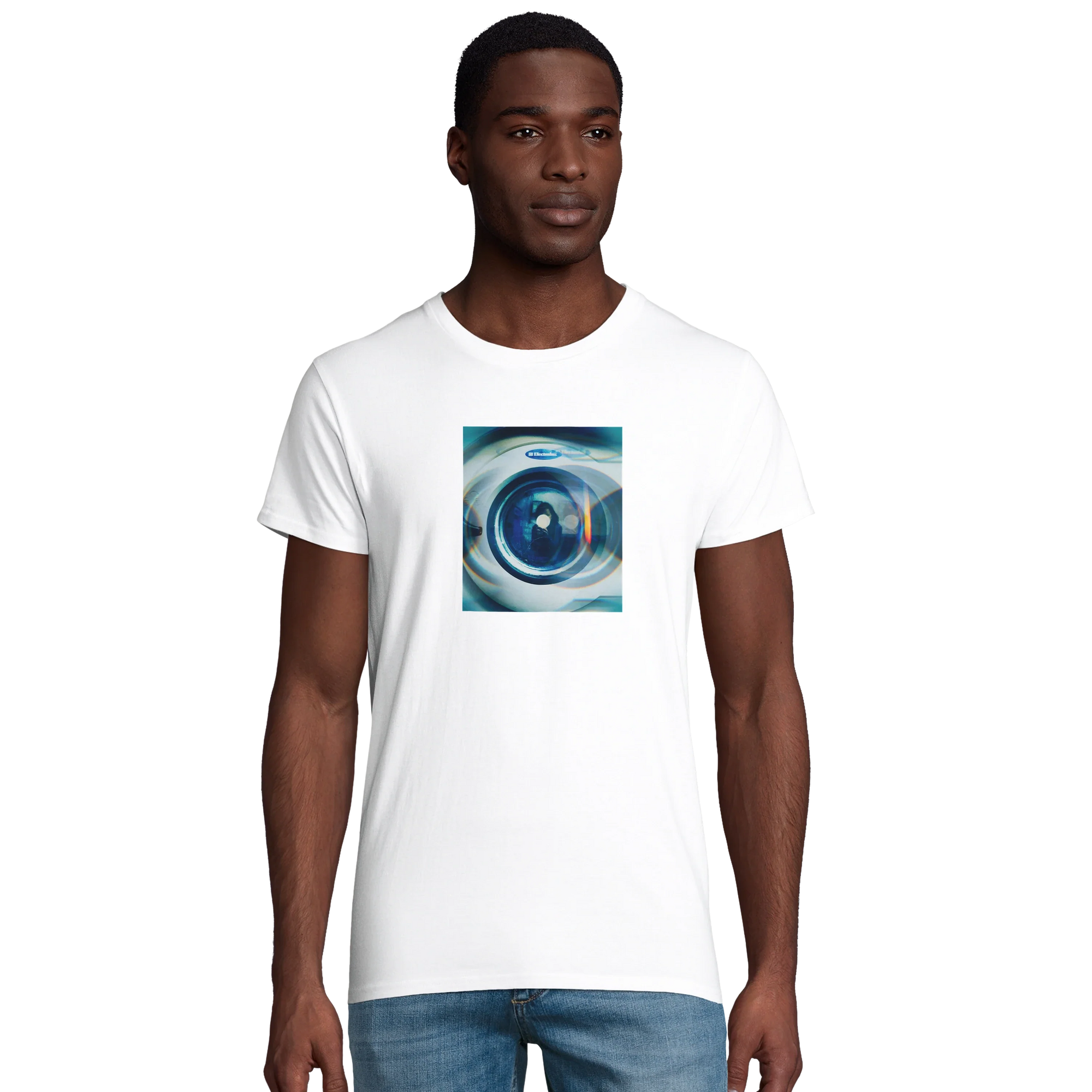 Real - "Around and Around" T-shirt White 4