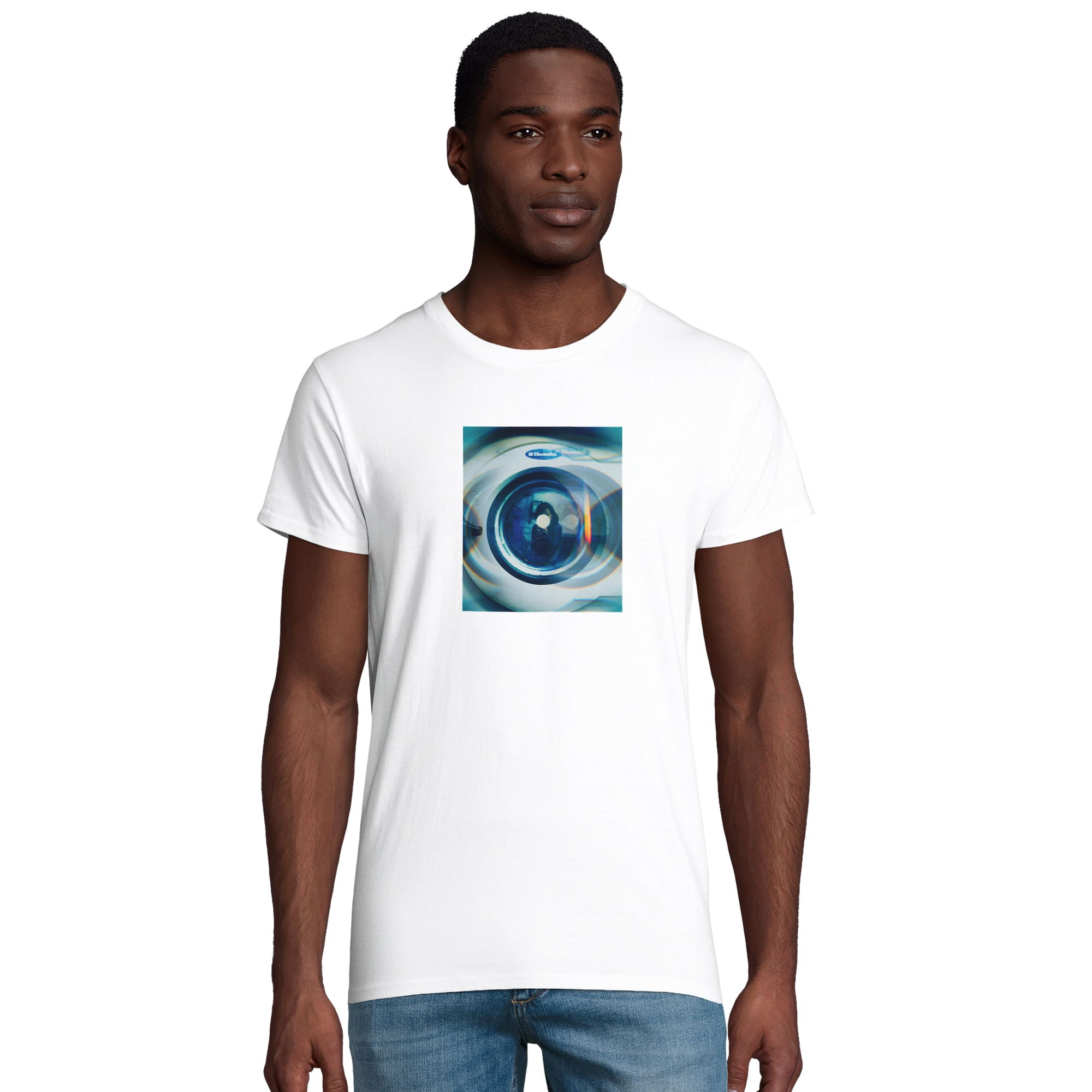 Real - "Around and Around" T-shirt White 4