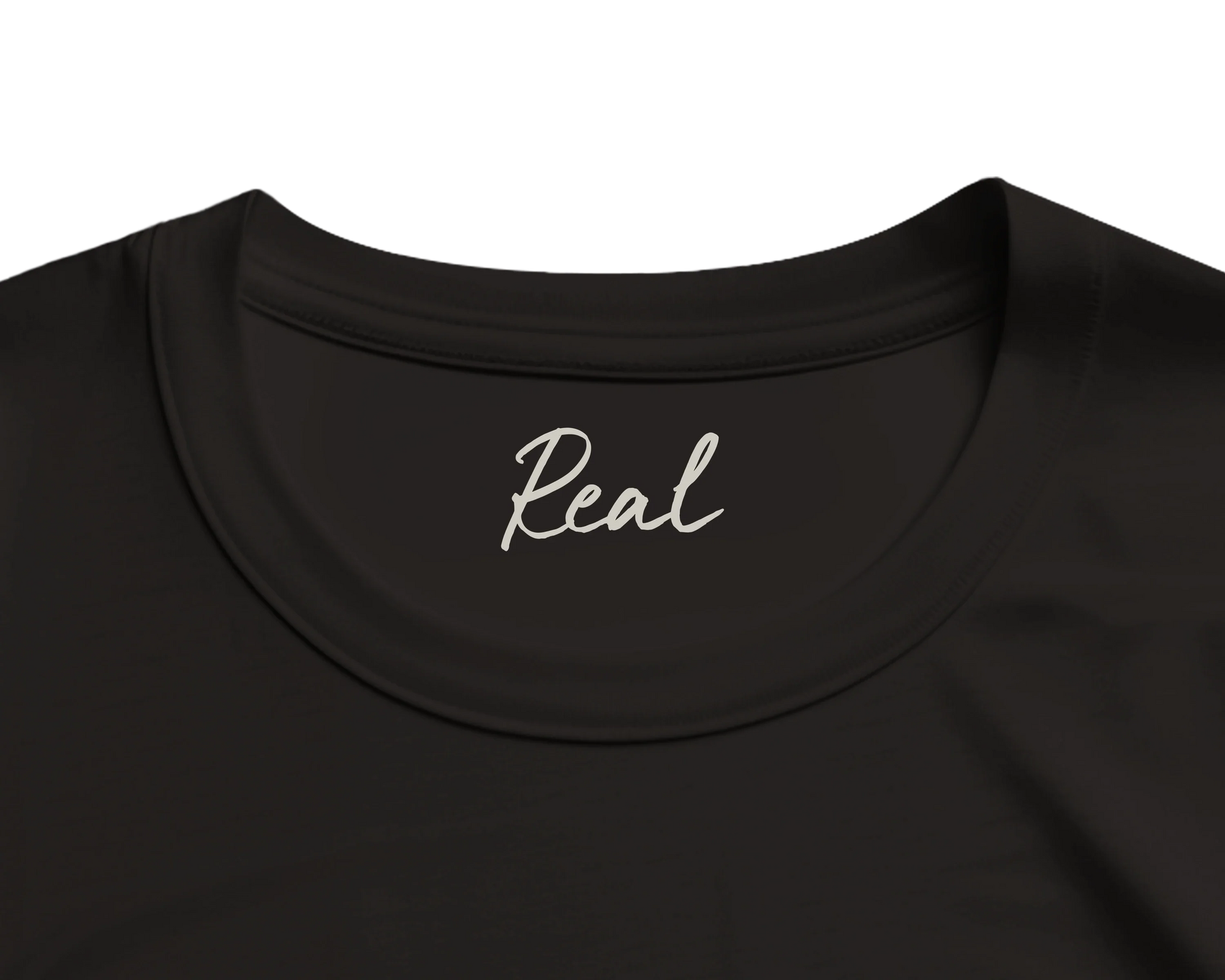 Real - "Around and Around" T-shirt Deep Black 2
