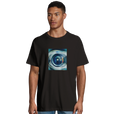 Real - "Around and Around" T-shirt Deep Black 4