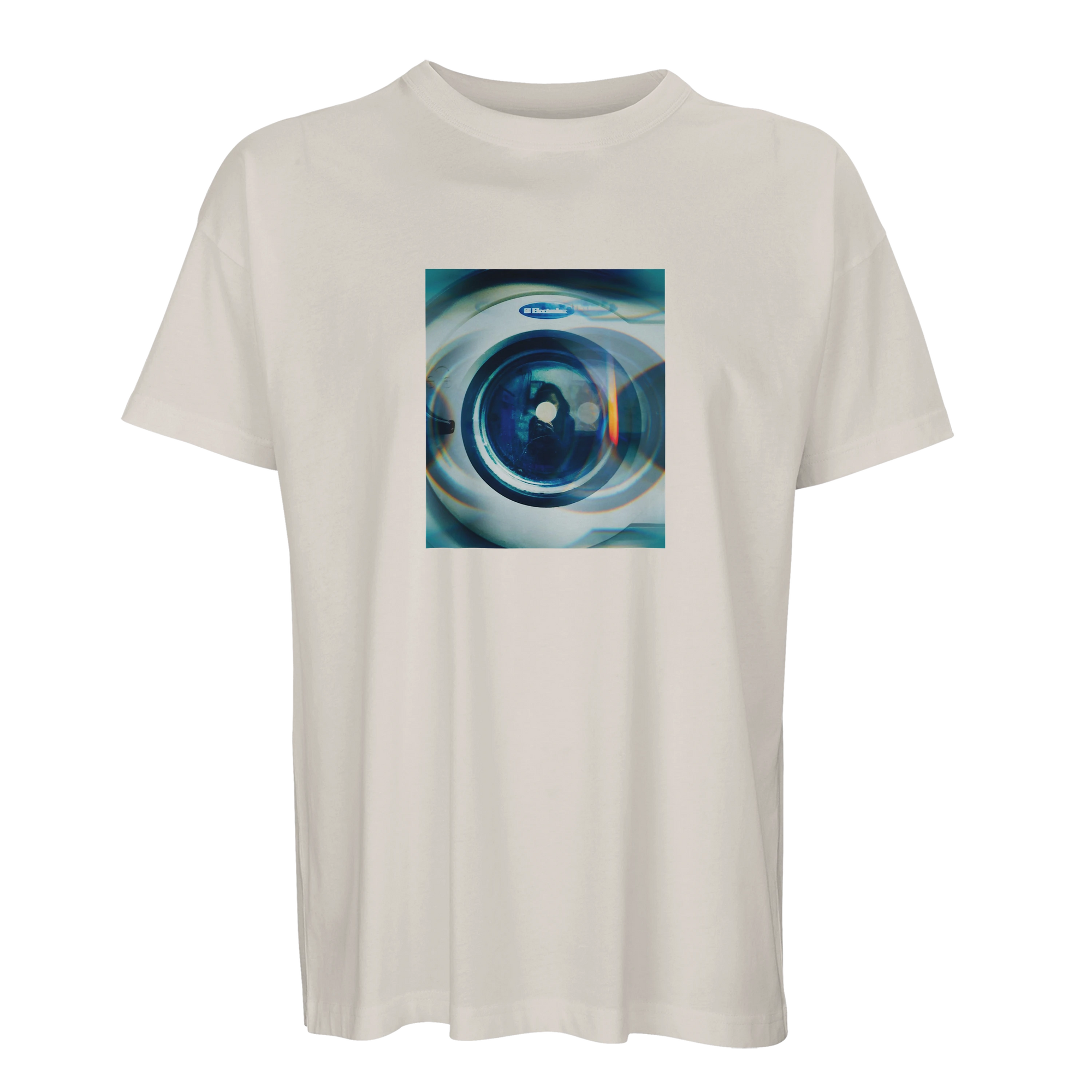 Real - "Around and Around" T-shirt Off White 1