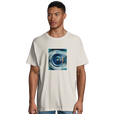 Real - "Around and Around" T-shirt Off White 4