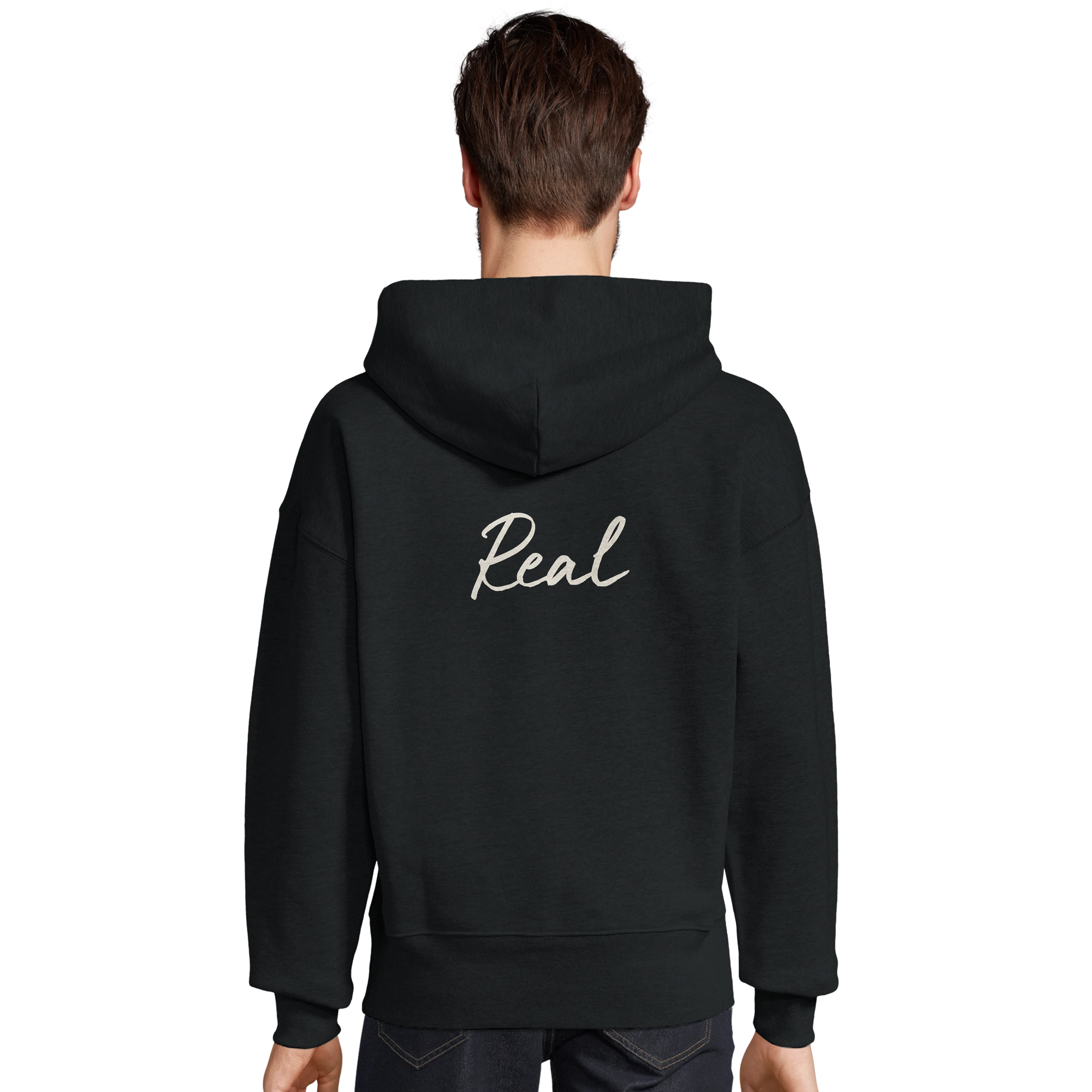 Real - "Around and Around" Hoodie Black 4