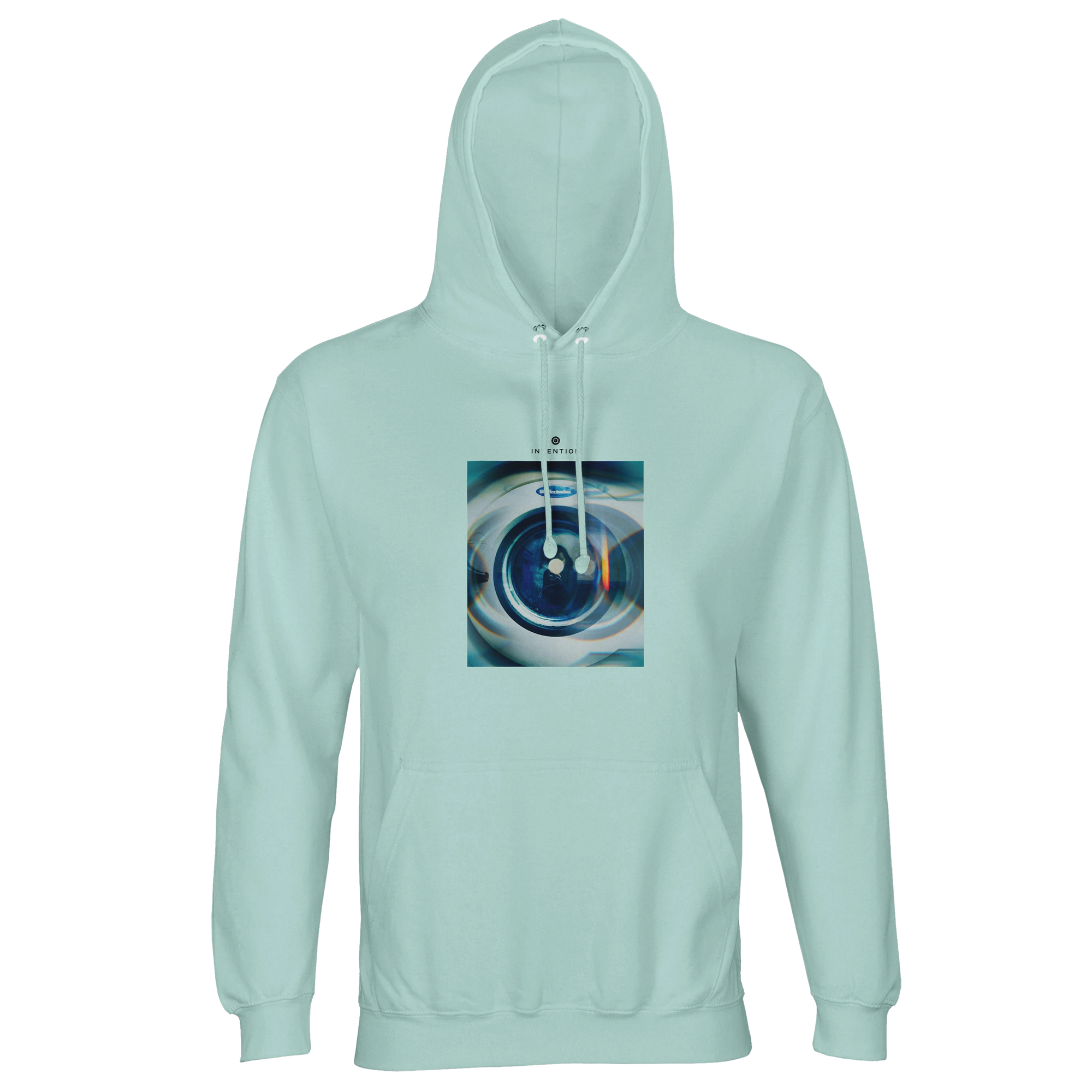 Real - "Around and Around" Hoodie arctic blue 1