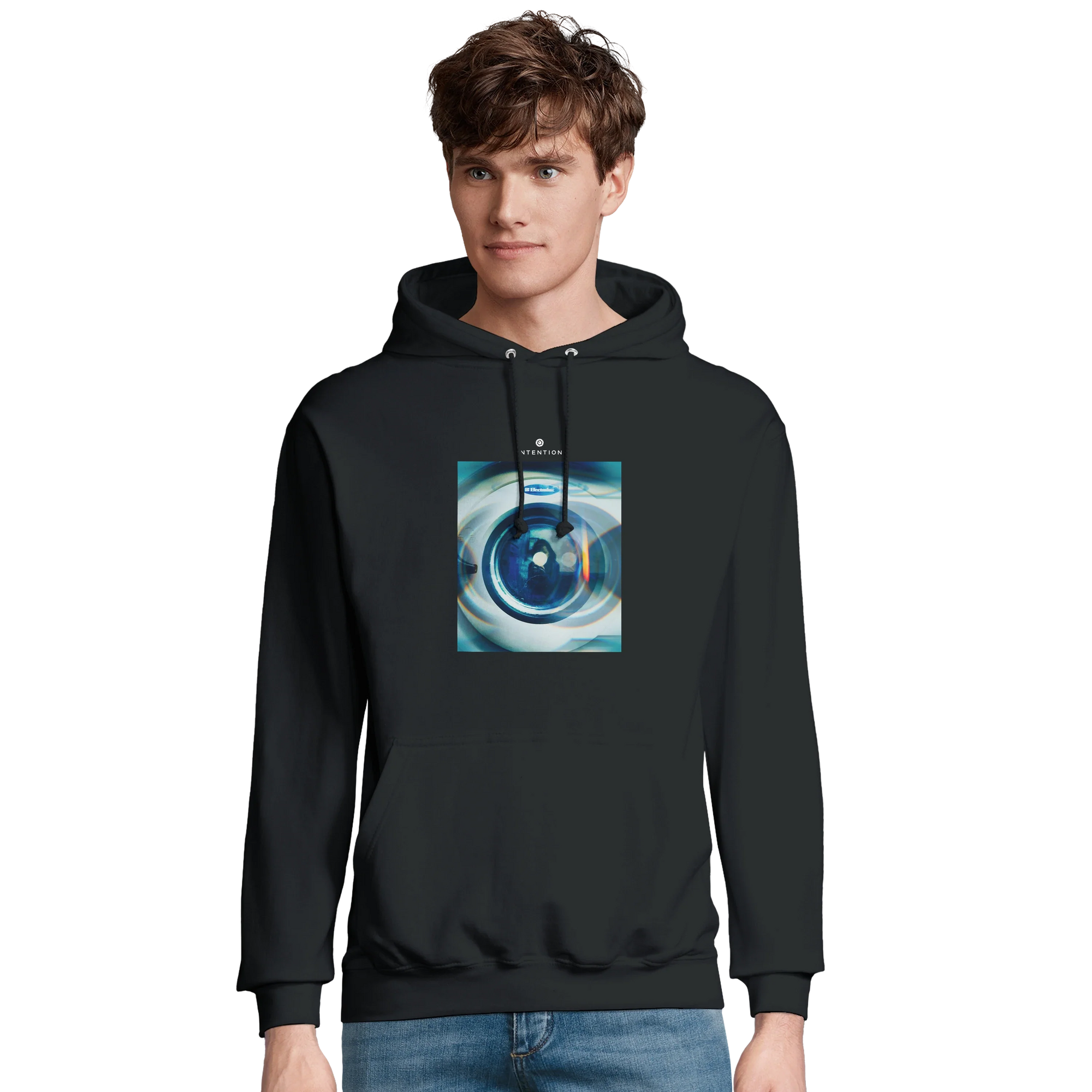 Real - "Around and Around" Hoodie Black 3