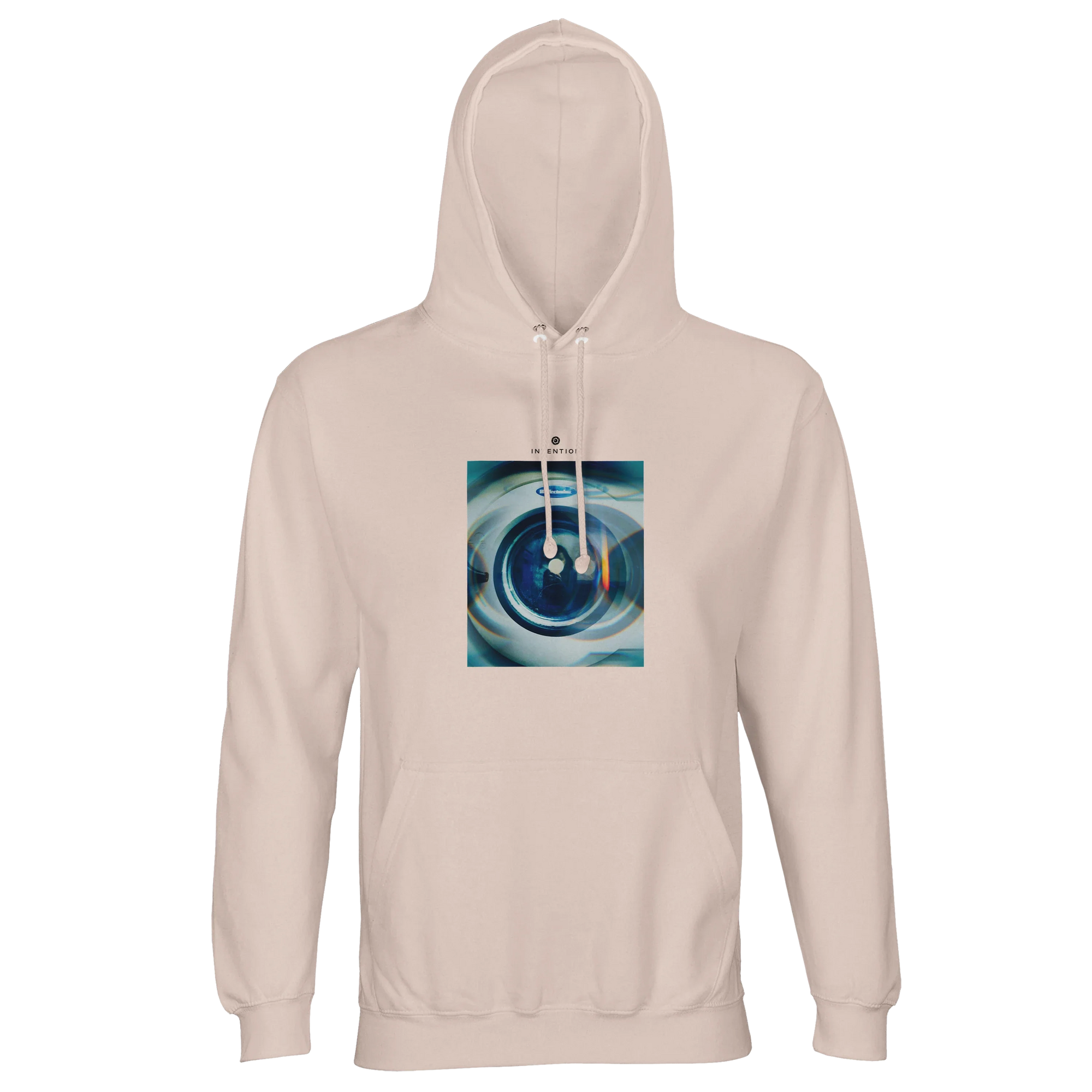 Real - "Around and Around" Hoodie creamy pink 1