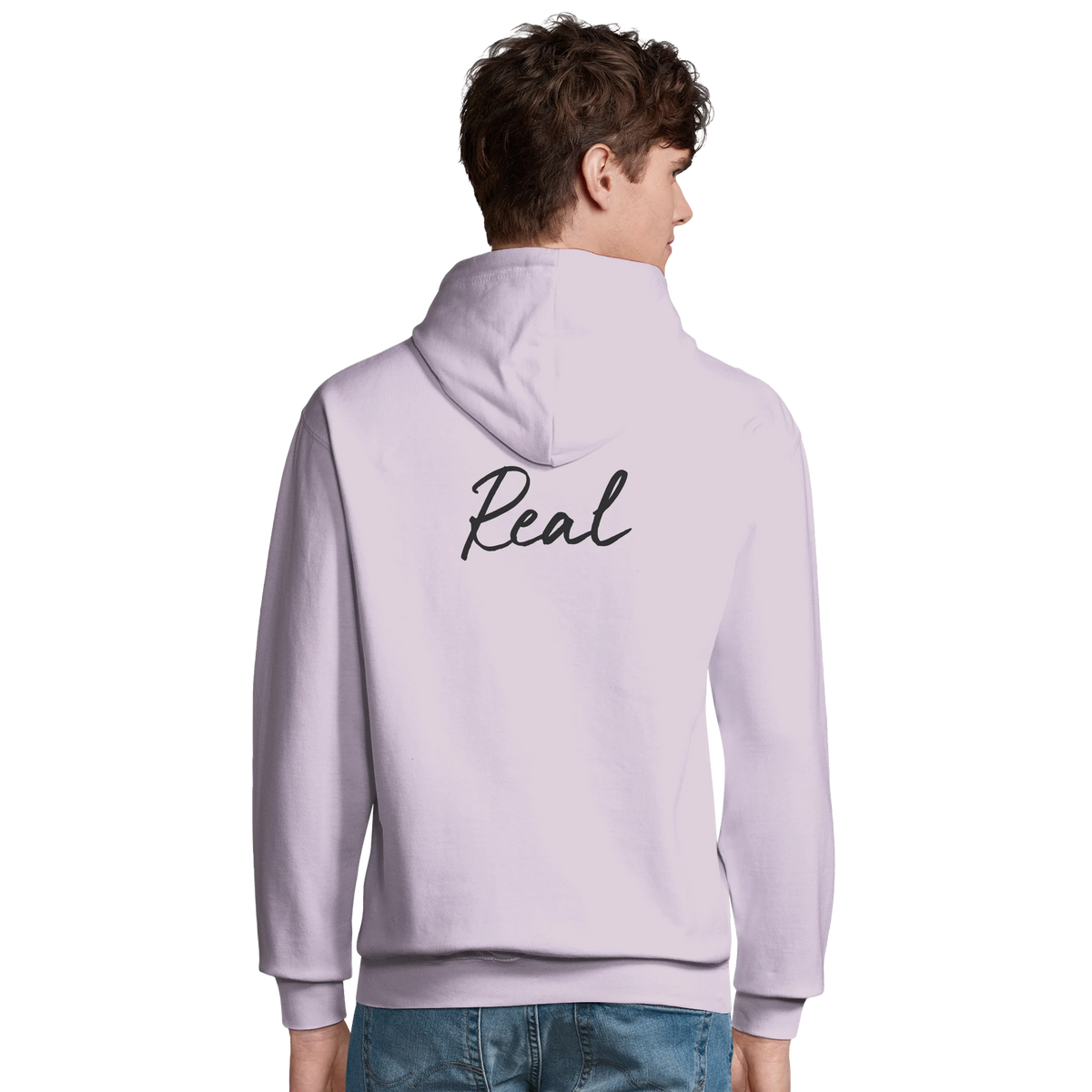 Real - "Around and Around" Hoodie lilak 4