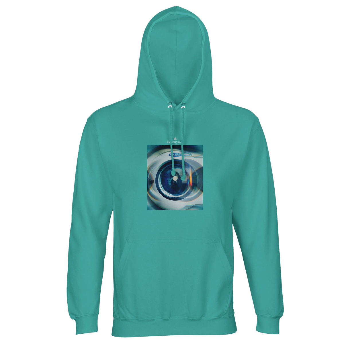 Real - "Around and Around" Hoodie pool blue 1