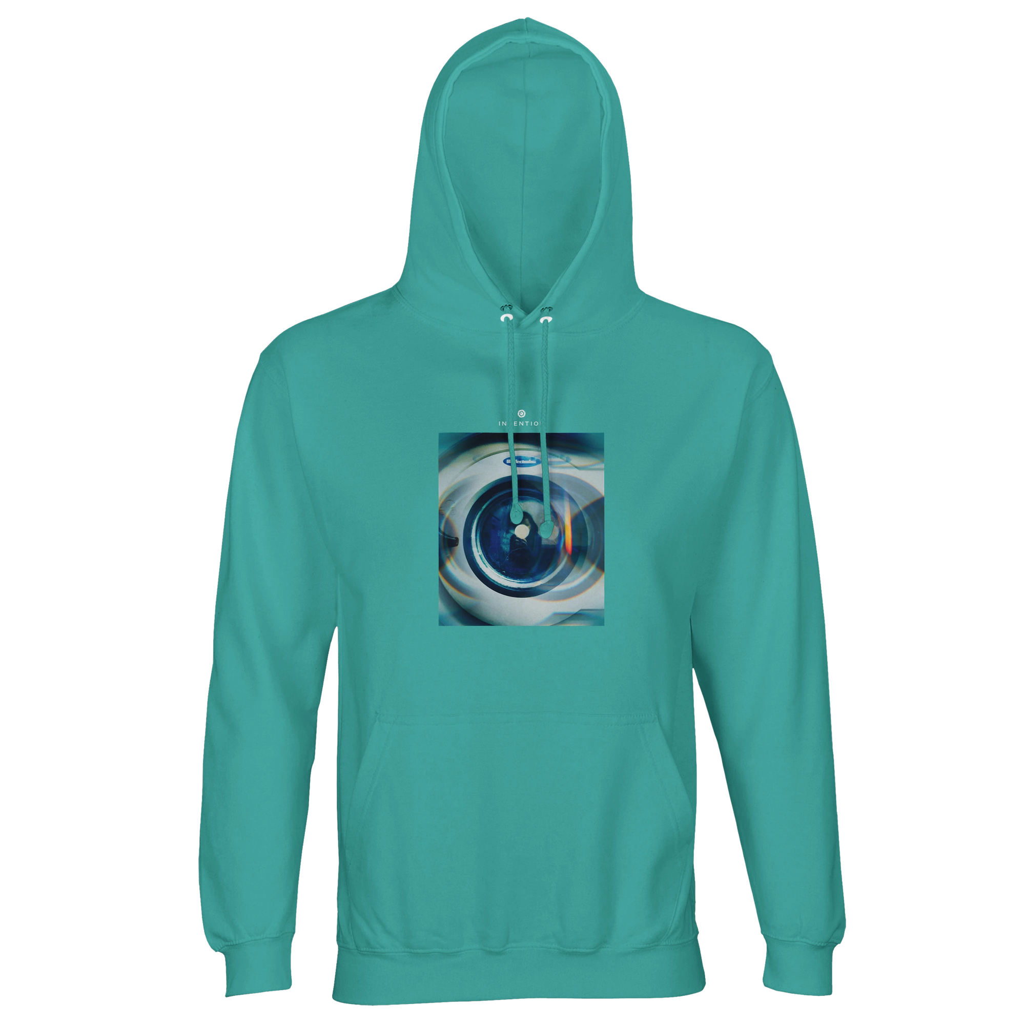 Real - "Around and Around" Hoodie pool blue 1