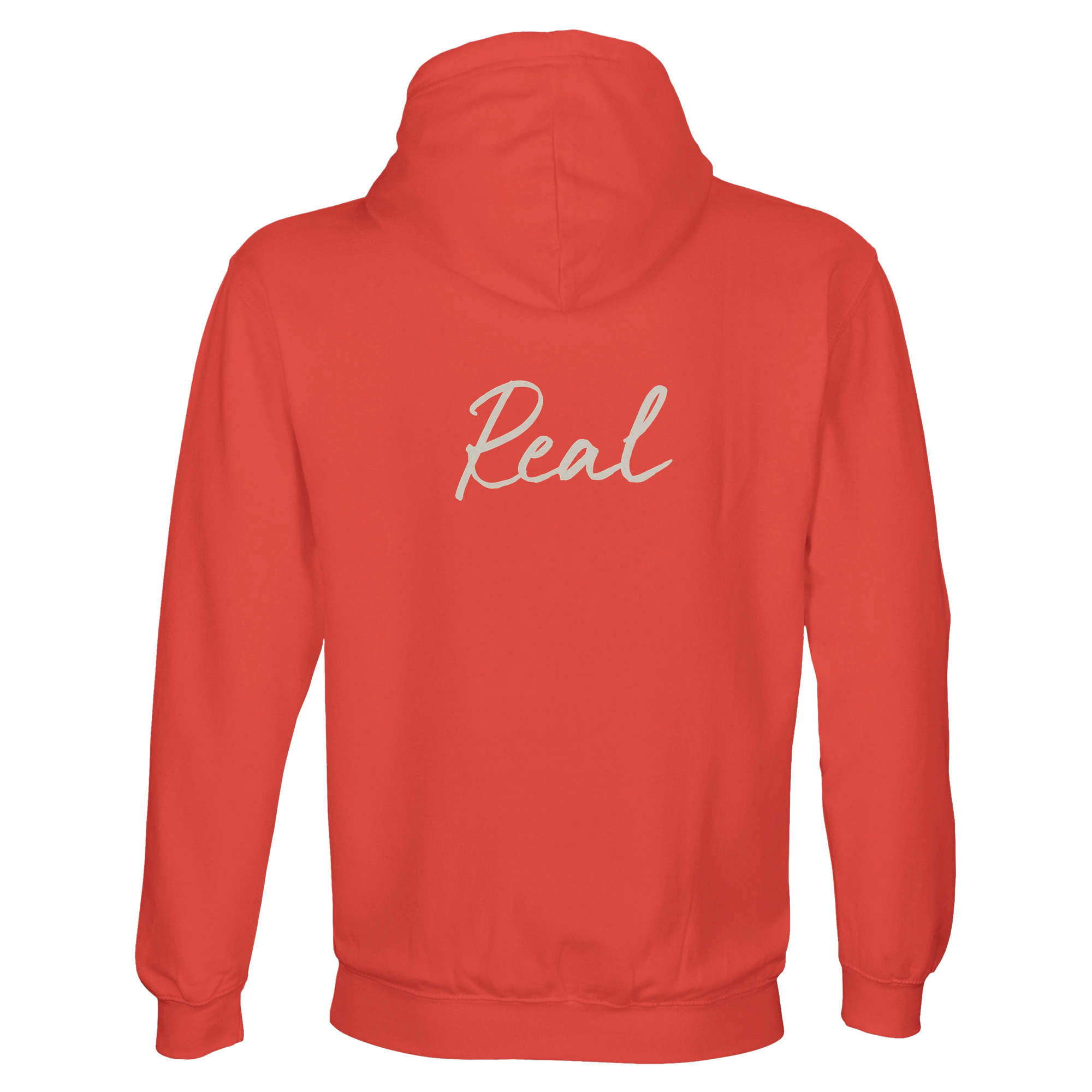 Real - "Around and Around" Hoodie pop orange 2