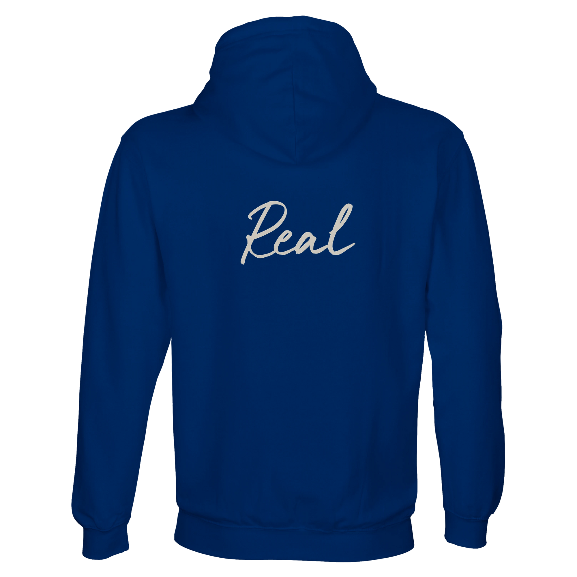 Real - "Around and Around" Hoodie Royal Blue 2