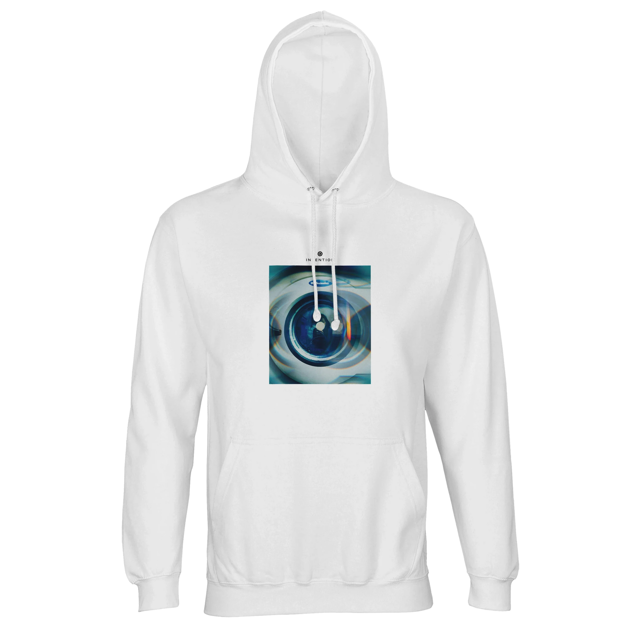 Real - "Around and Around" Hoodie White 1