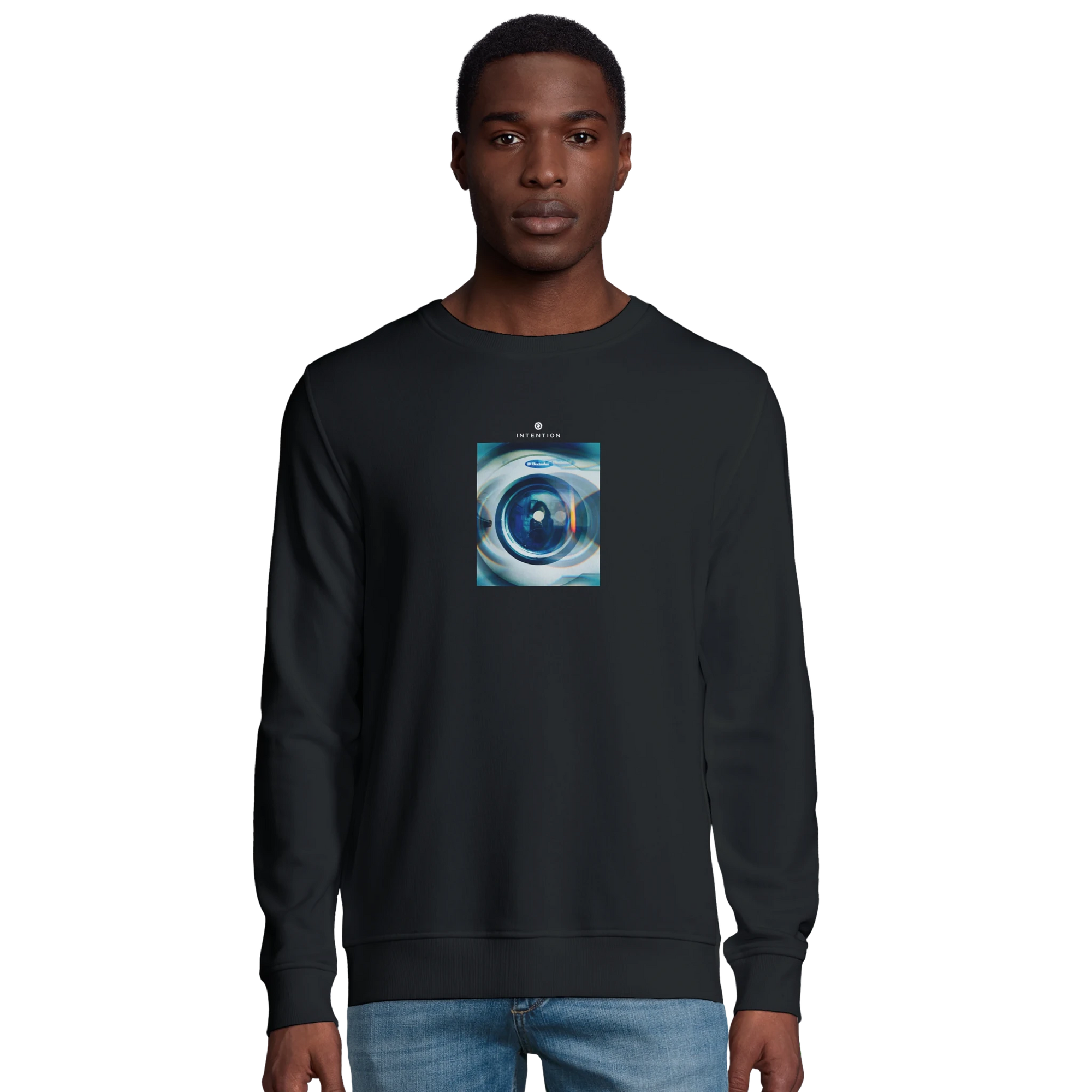 Real - "Around and Around" Sweatshirt Black XS 3