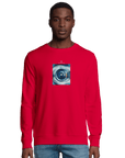 Real - "Around and Around" Sweatshirt Red XS 4