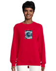Real - "Around and Around" Sweatshirt Red XS 6