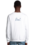 Real - "Around and Around" Sweatshirt White XS 4