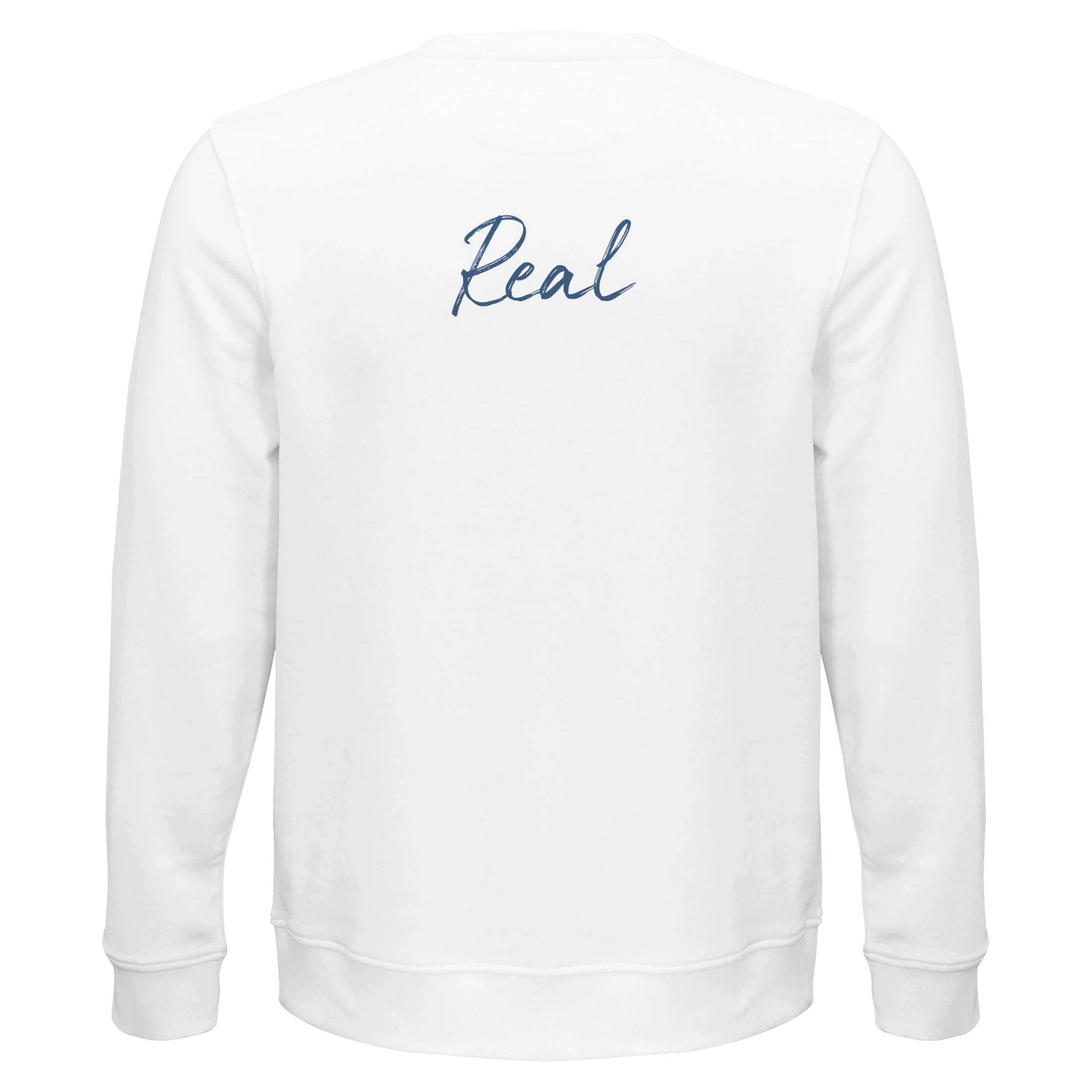 Real - "Around and Around" Sweatshirt White XS 2