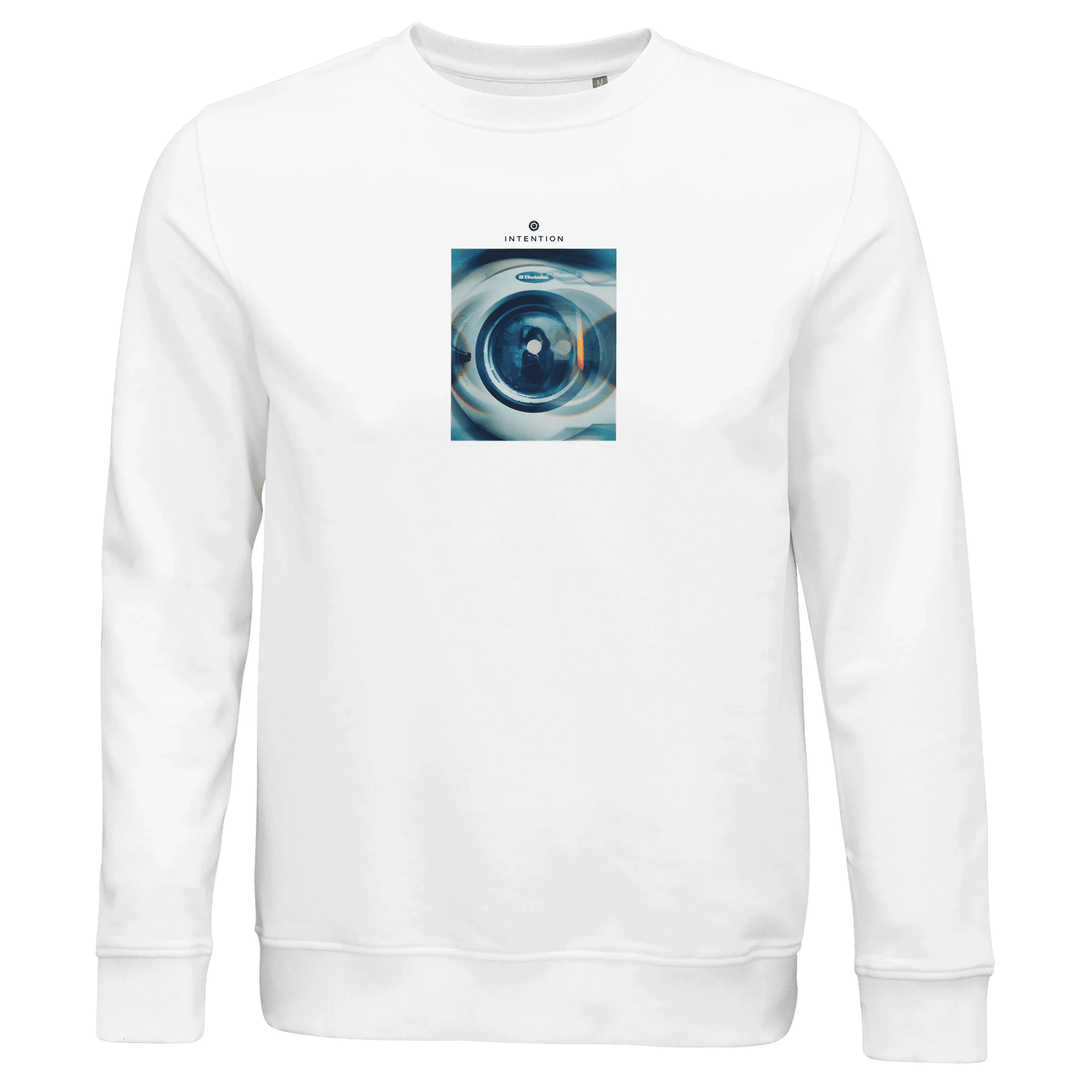 Real - "Around and Around" Sweatshirt White XS 1