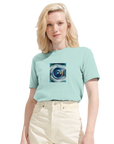 Real - "Around and Around" T-shirt arctic blue XS 6